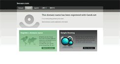 Desktop Screenshot of kersan.com